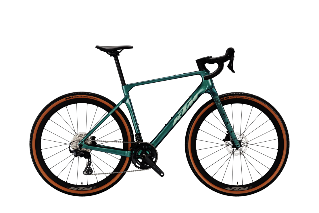 KTM GRAVELATOR ELITE 2X 2026 - SHIMANO GRX RX820 - KTM TEAM CARBON GRAVEL