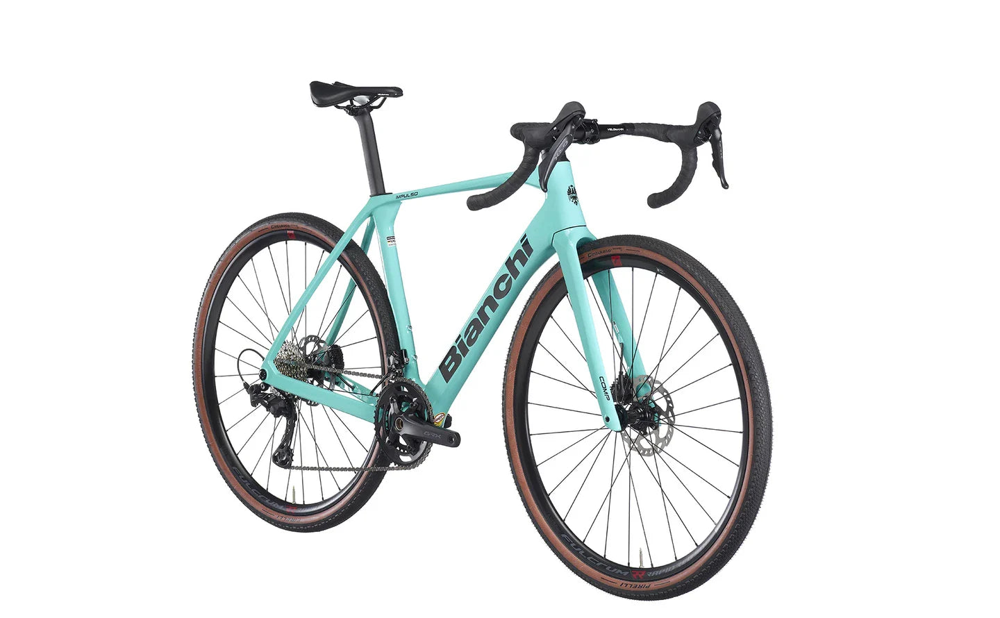 Bianchi Impulso Comp GRX610  (Copia) 2025 - Shimano GRX 820 RD-RX820 Maximum Cassette Sprocket 36T - Fulcrum RapidRed 900 2-Way Fit Ready (for clinche