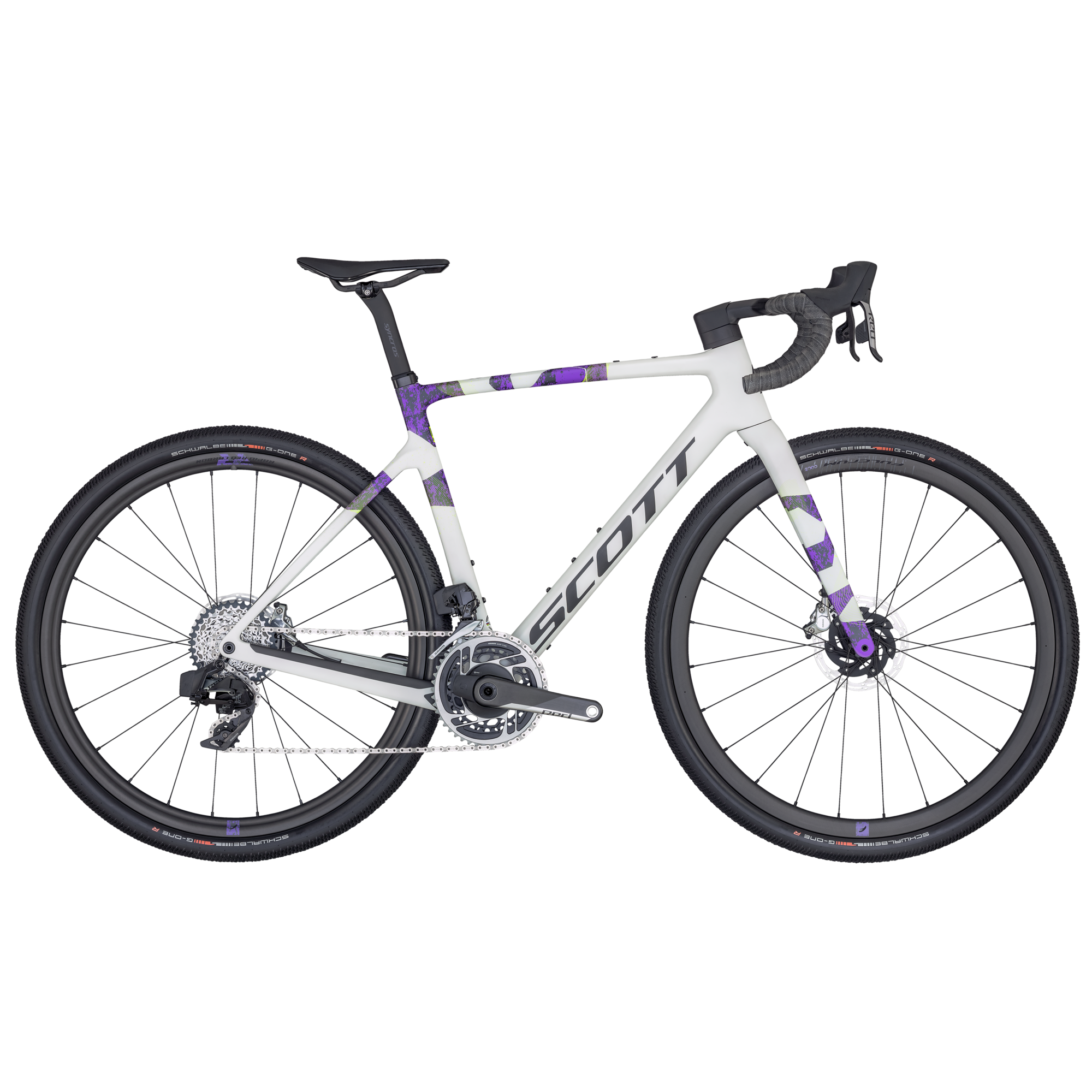 Scott Addict Gravel RC 2025 - Sram Red AXS 2x12sp - Fulcrum Rapid Red