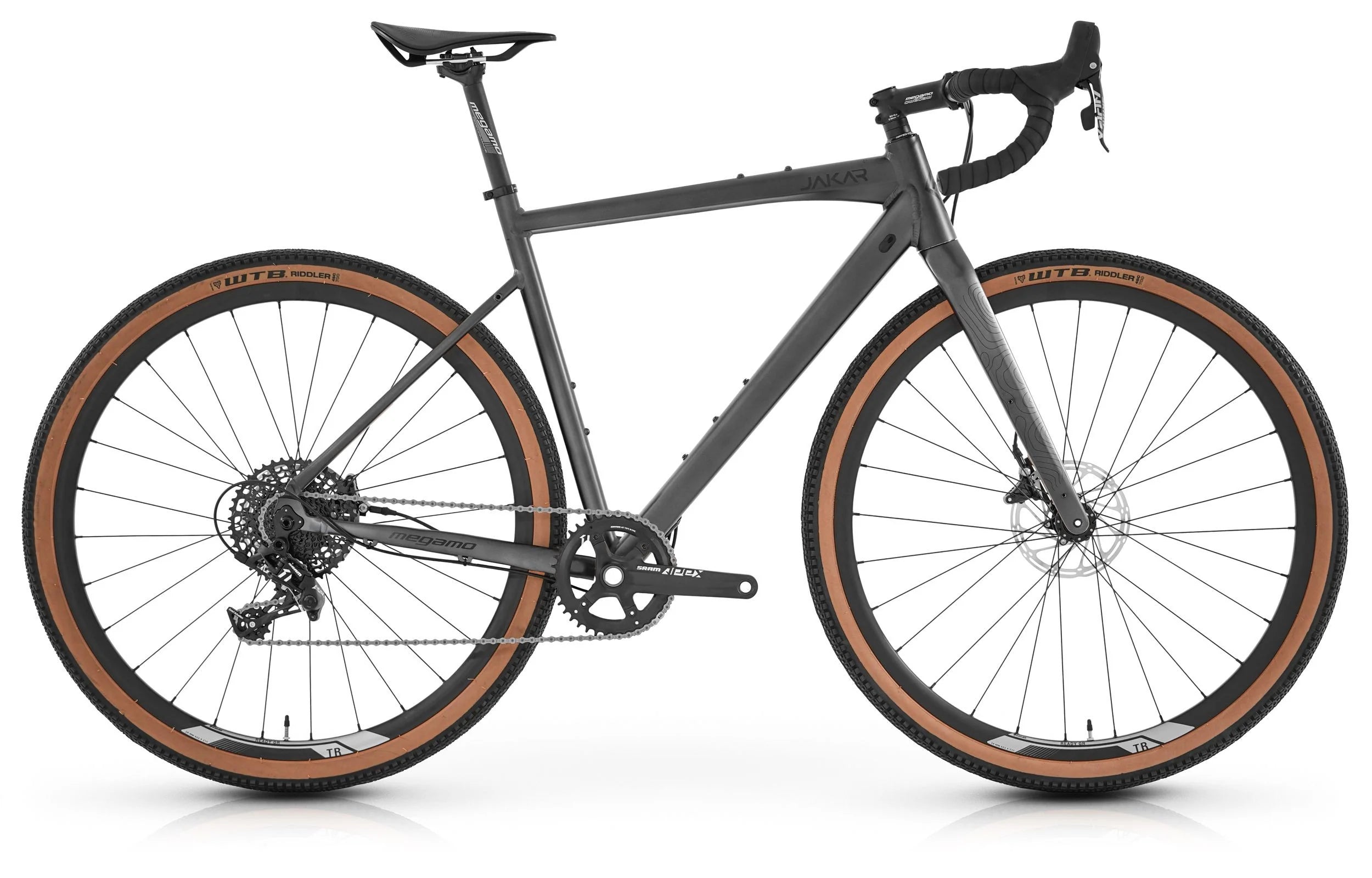 Megamo JAKAR 20 2024 - Sram Apex 1x11sp - Megamo Gravel GR 700 - TLR