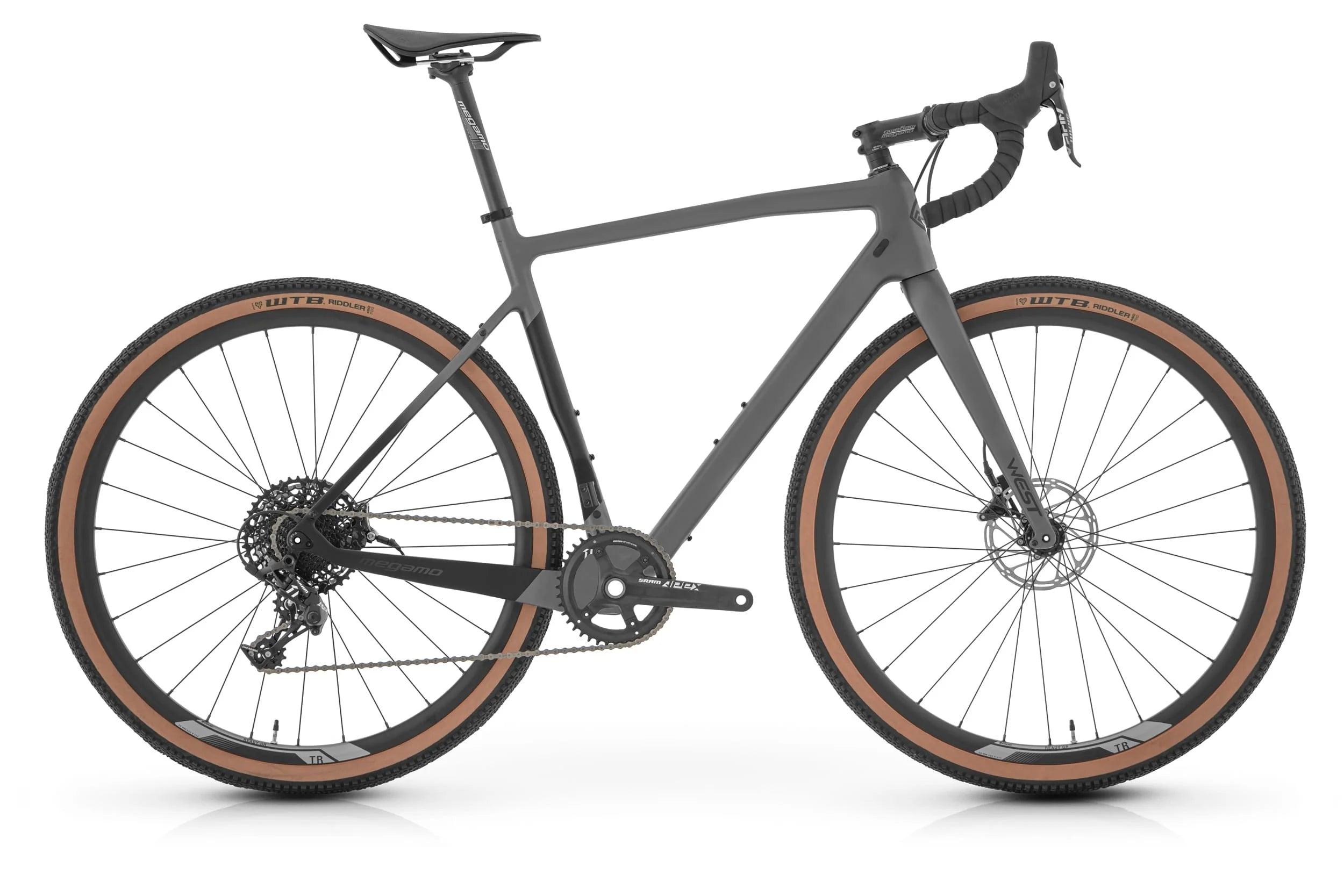 Megamo WEST 10 2023 - Sram Apex 1x11sp - Megamo Gravel GR 700 - TLR