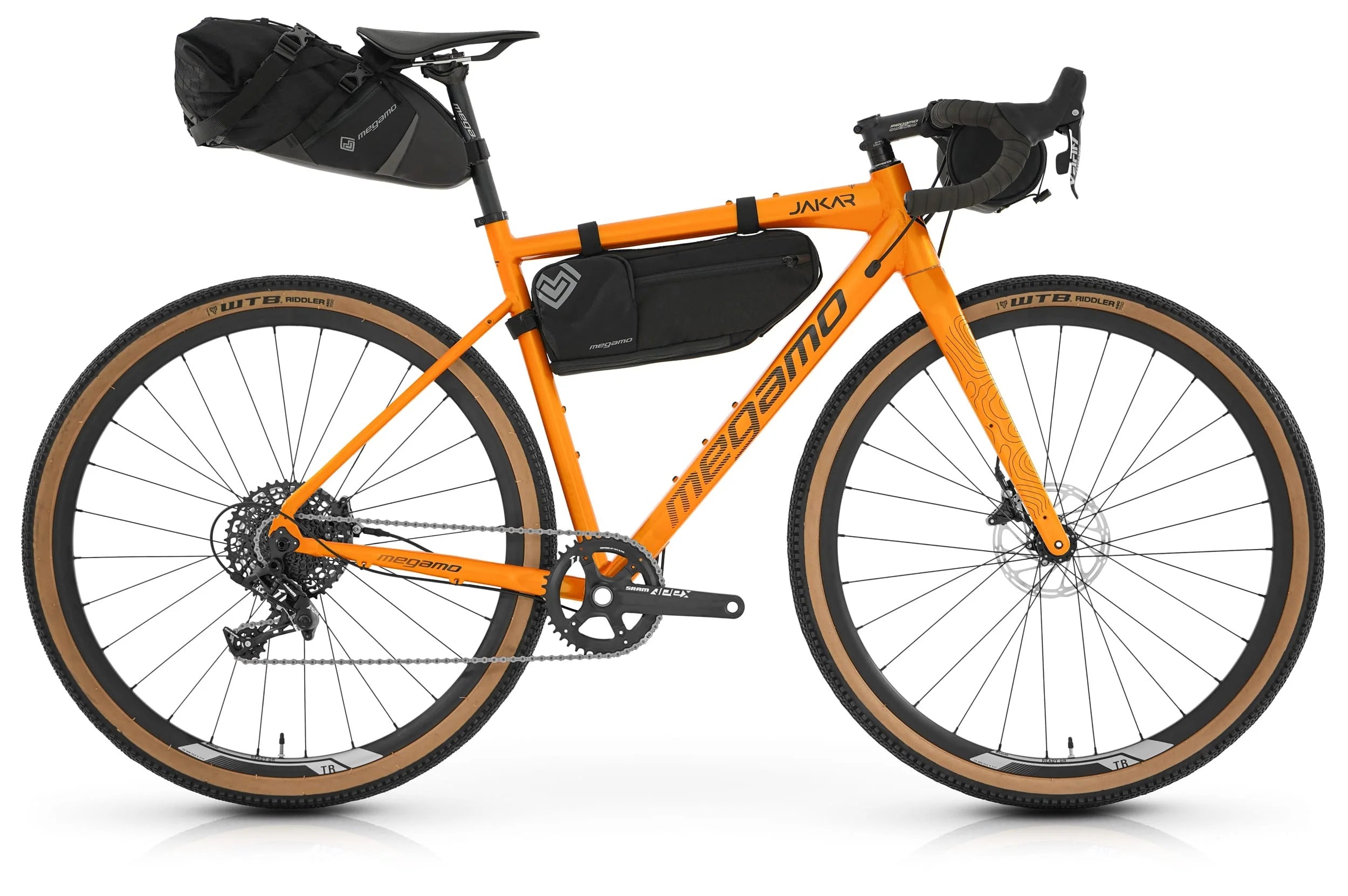 Megamo Jakar 20 Bikepacking Edition 2025 - Sram Apex 1x11sp - Megamo Gravel GR 700