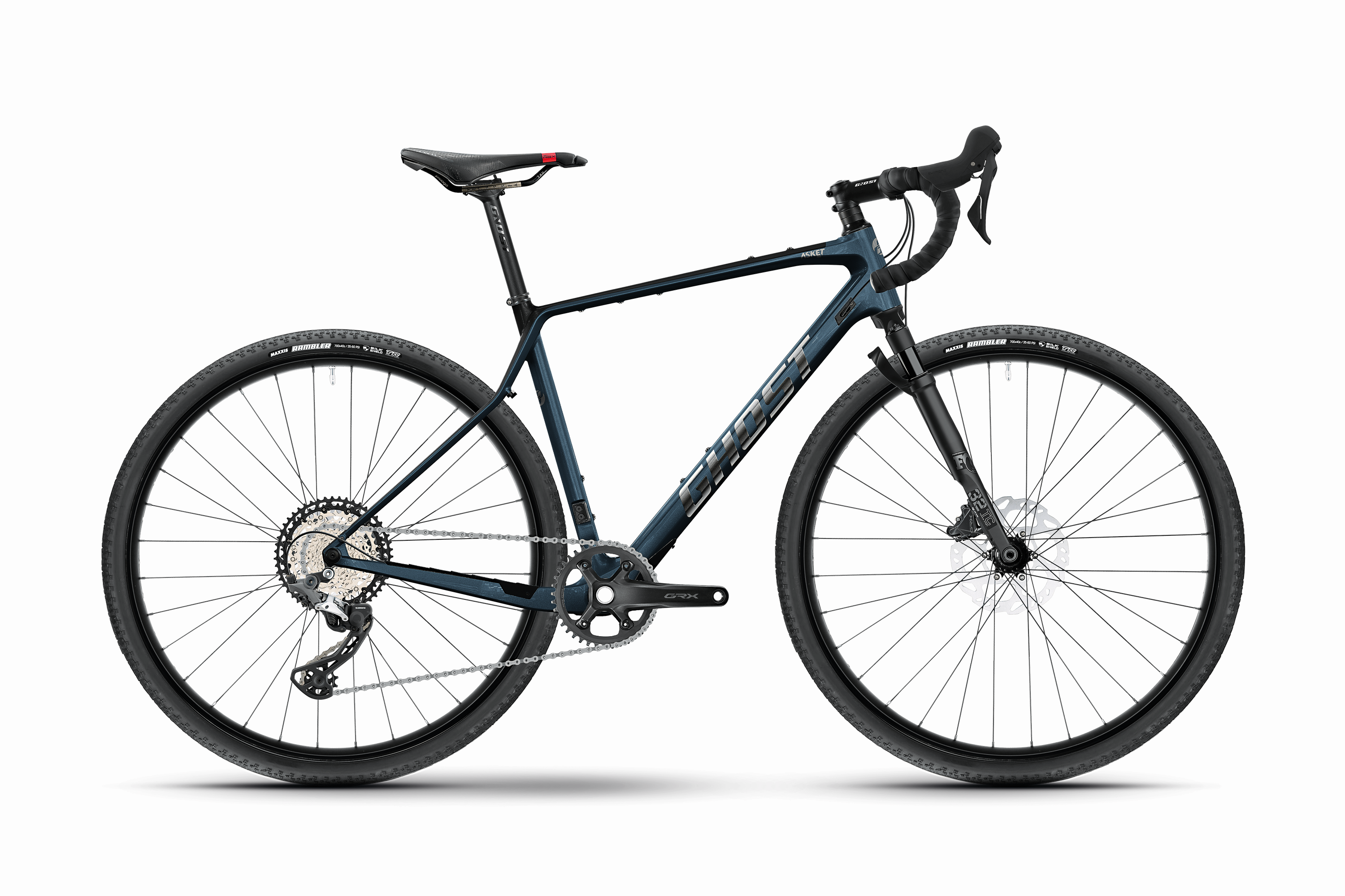 Ghost Asket CF Full Party 2024 - Shimano GRX 1x12sp - Rodi Ready 23 ASY