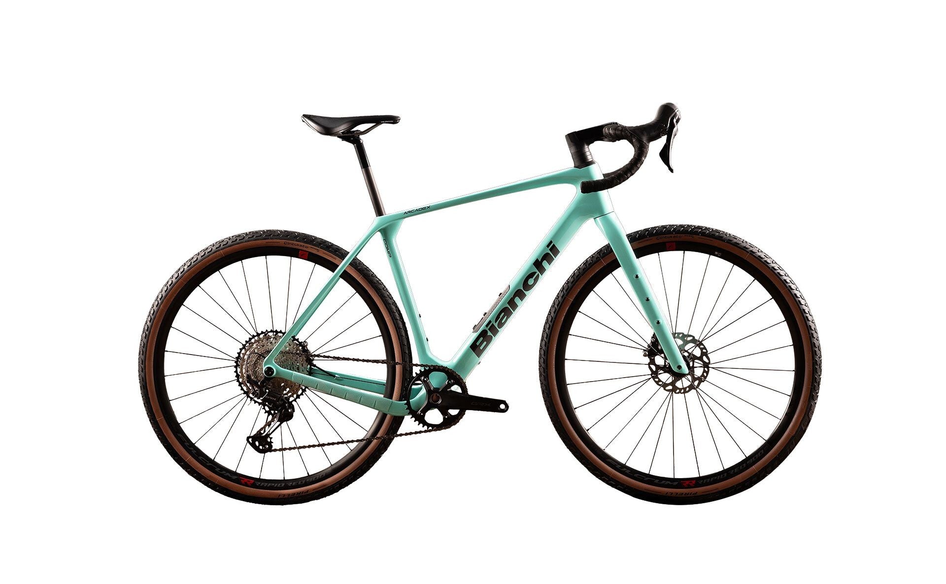 Bianchi Arcadex Comp 2026 - Shimano GRX 610/820 1x12sp - Fulcrum Rapide Red 900