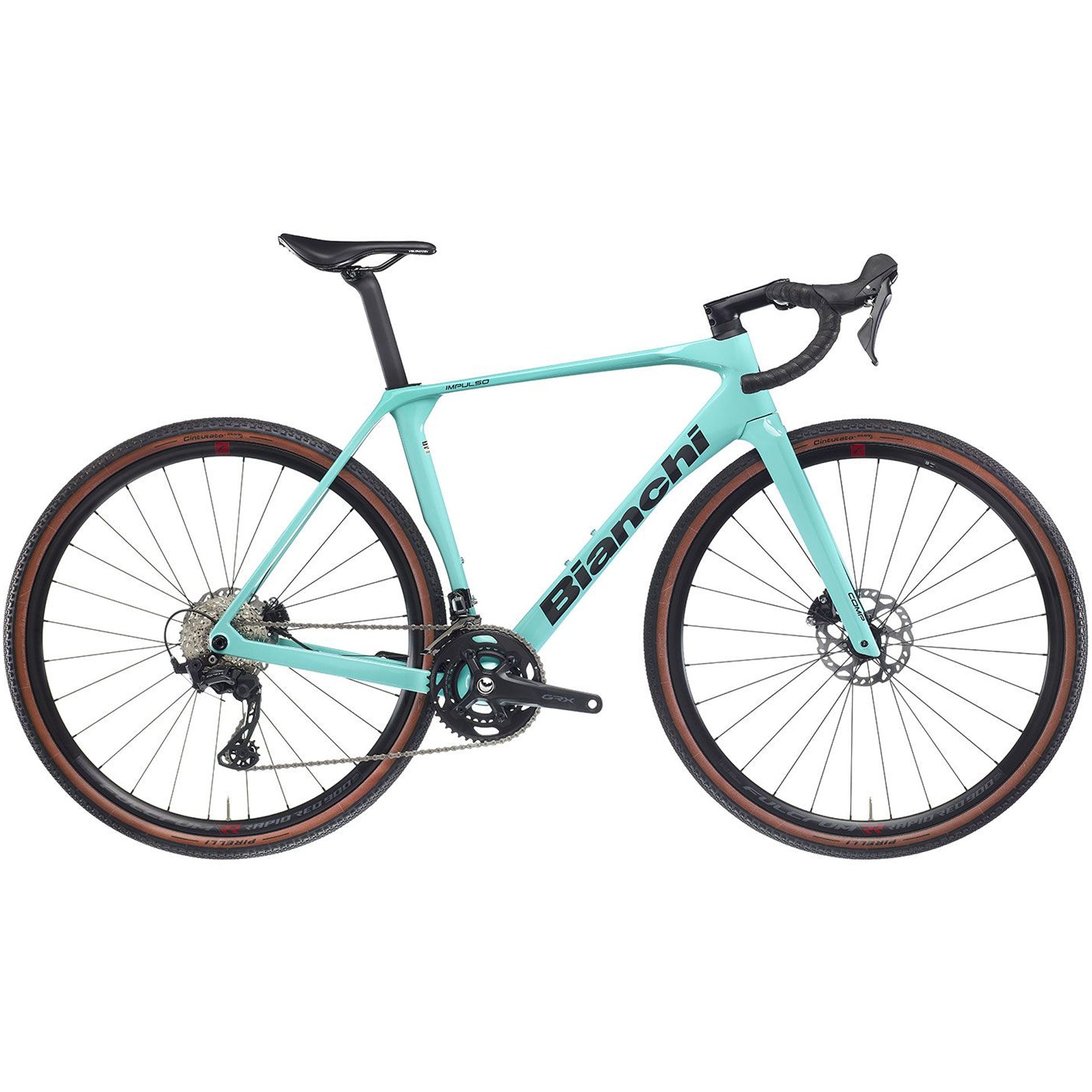 Bianchi Impulso 2024 - Shimano GRX 1x12sp - Velomann V24G