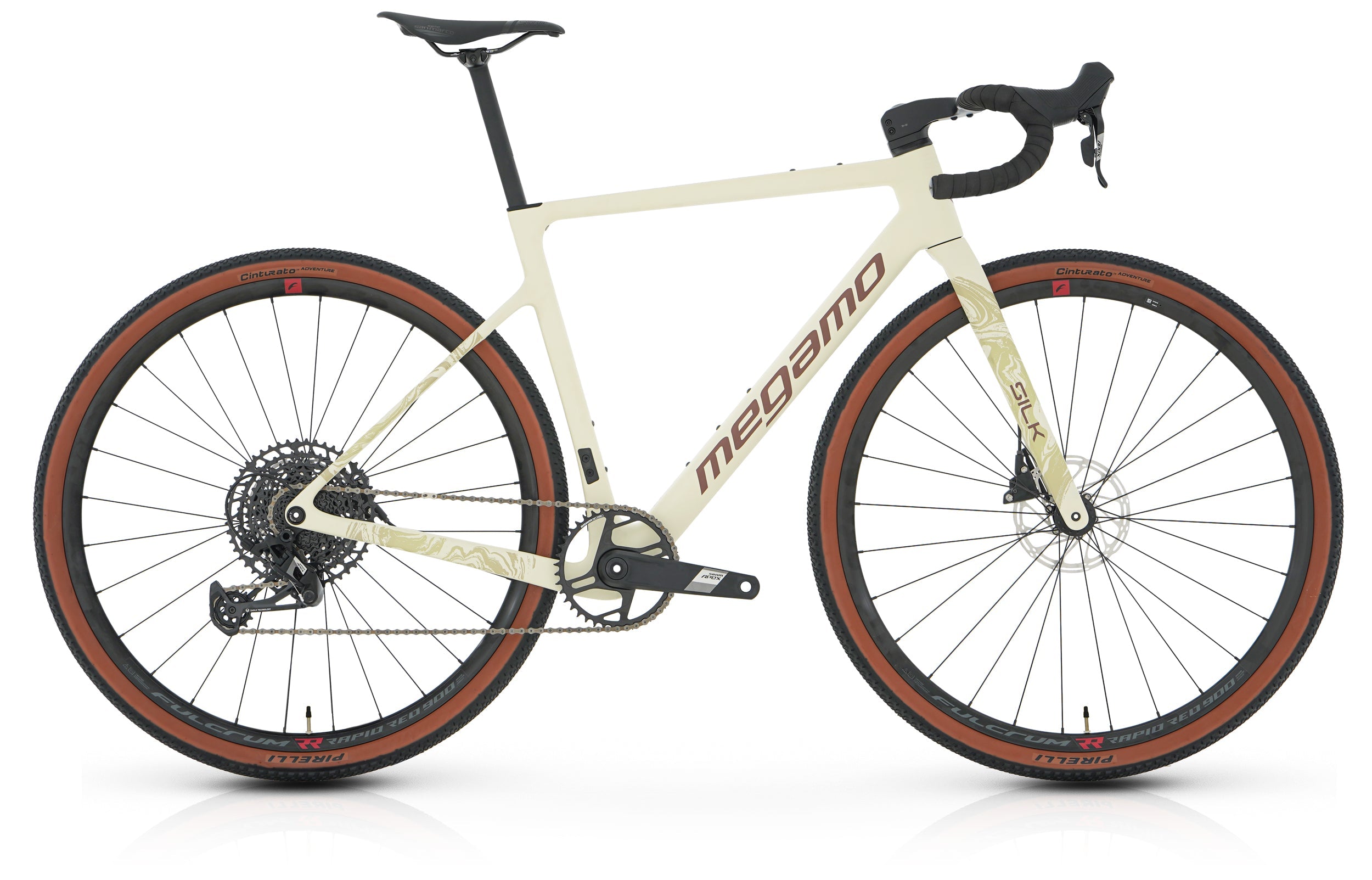 Megamo Silk 10 2025 - Sram Apex 1x12sp - Fulcrum Rapid Red 900