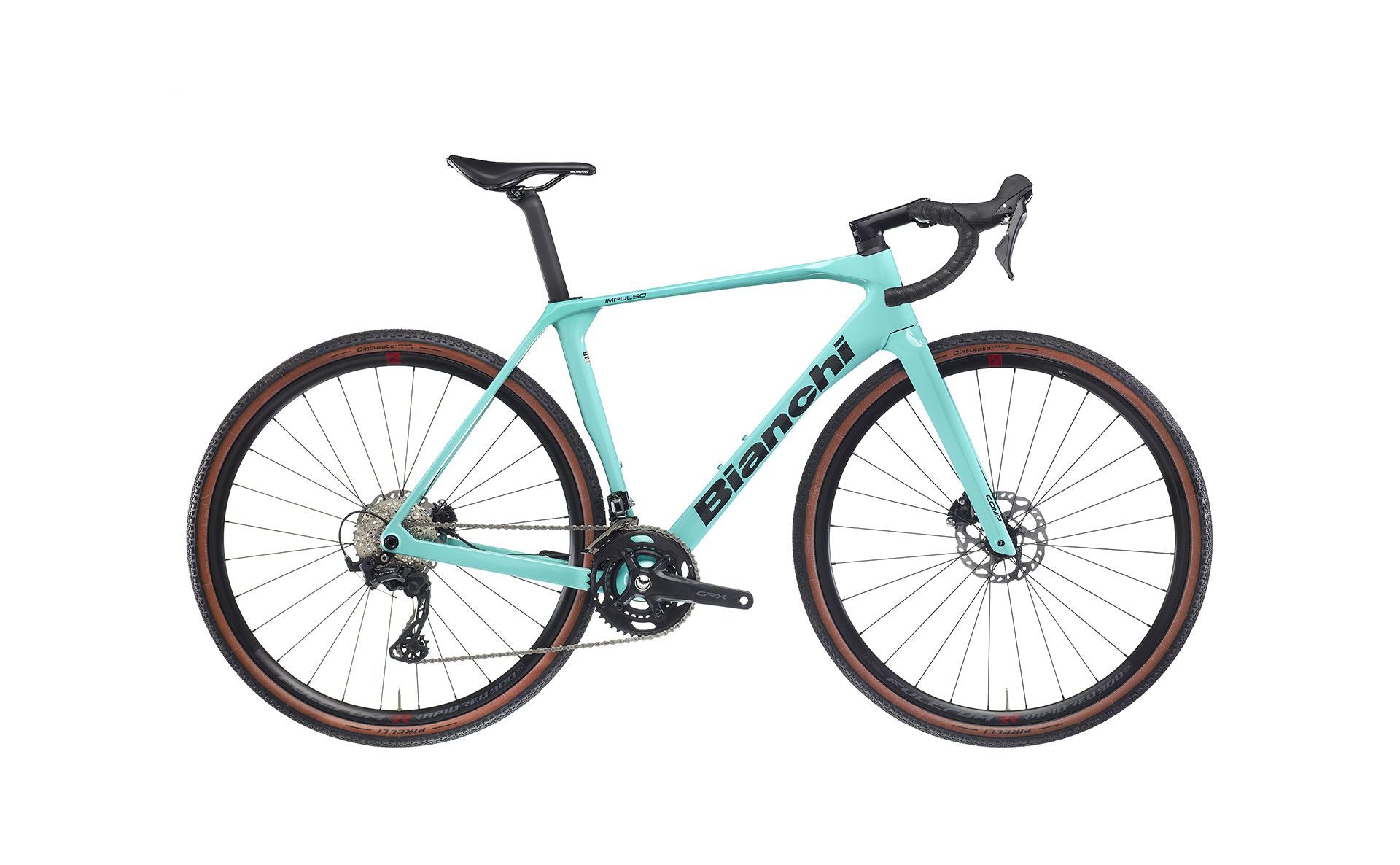 Bianchi Impulso COMP 2025 - Shimano GRX 610 2x12sp - Fulcrum RapidRed 900
