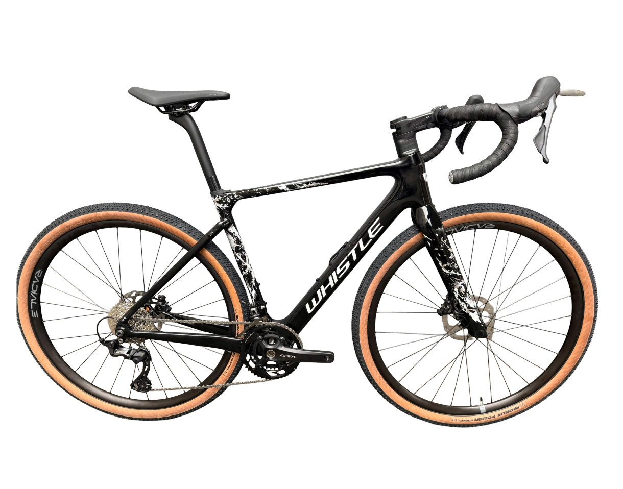 Whistle KIOWA GRX 820 2026 - SHIMANO GRX 820 2X12 - Radiale G55, eDesign, Asymmetric, Tubeless Ready, 622x24