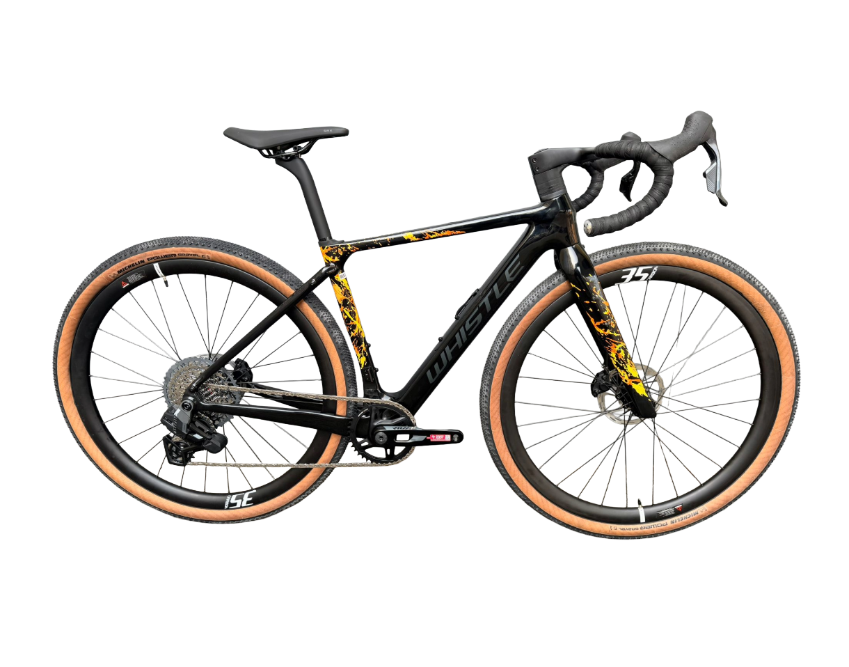 Whistle KIOWA XPLR 2026 - SRAM RIVAL XPLR - Whistle C35, Full Carbon, Tubeless ready, Ratchet 36T, CL, XDR freehub body