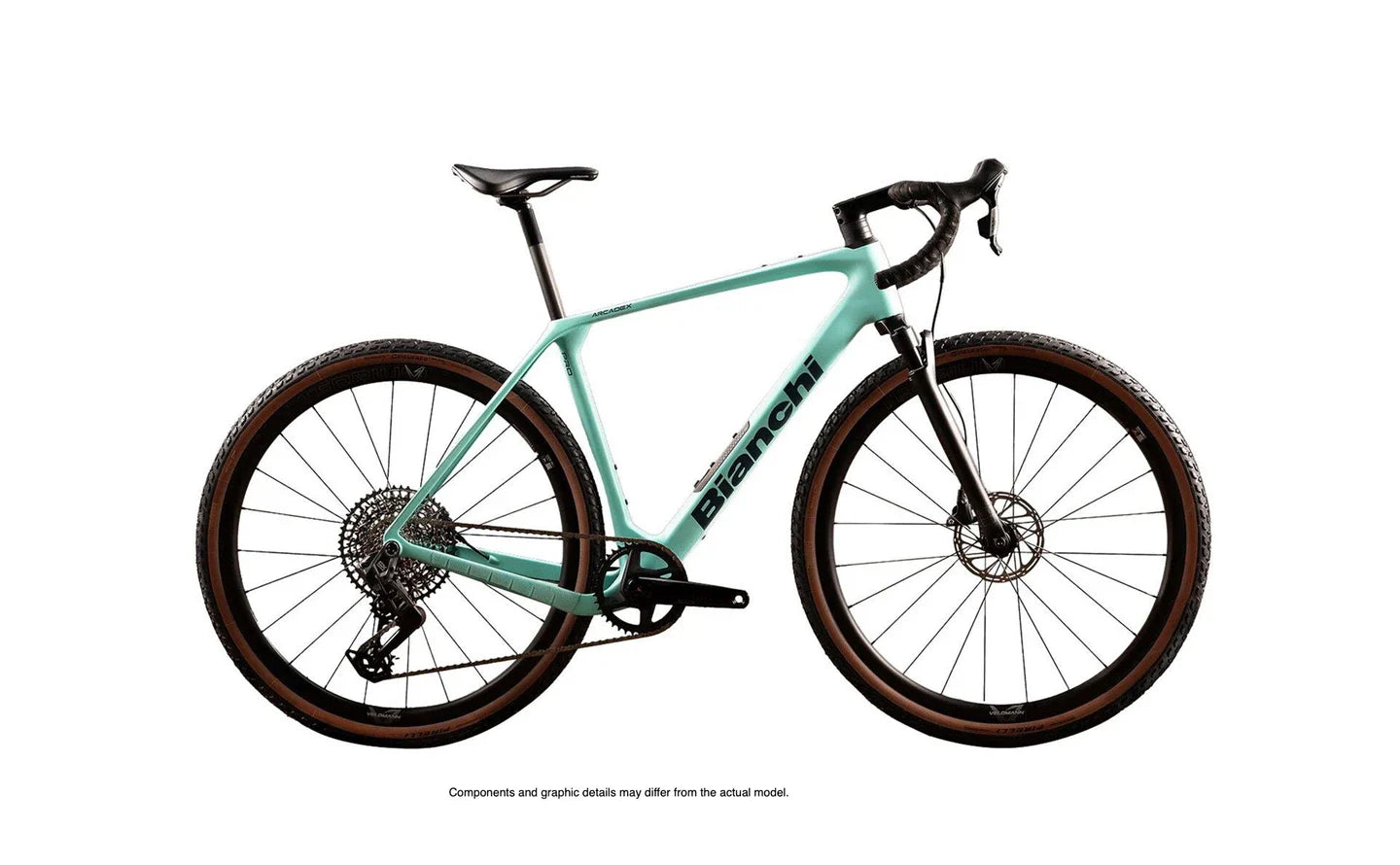 Bianchi Arcadex Pro Rival XPLR AXS 2026 - Sram GX 1x12sp - Velomann V24G